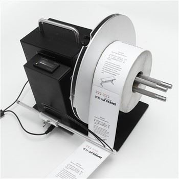 Rewinder oznake črtne kode