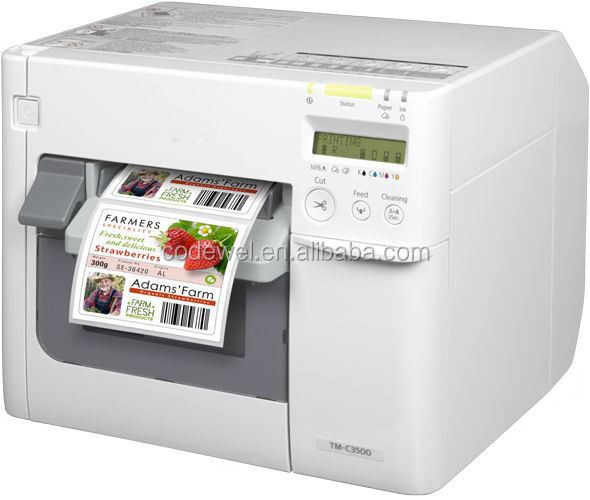 Inkjet Label Printer Roll To Roll